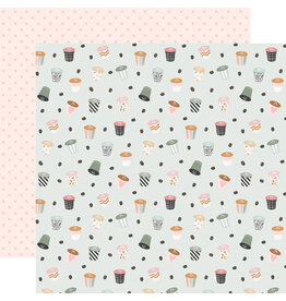 Carta Bella Coffee Shop Blends and Beans - 12x12 Pattern Paper