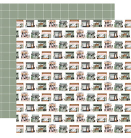 Carta Bella Coffee Shops - 12x12 Pattern Paper