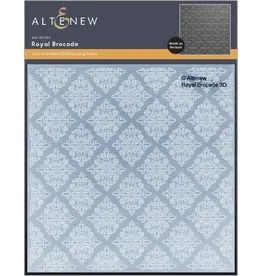 AltNew Royal Brocade - 3D Embossing Folder