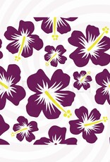 Stamp Anniething Hibiscus - Layered Stencils