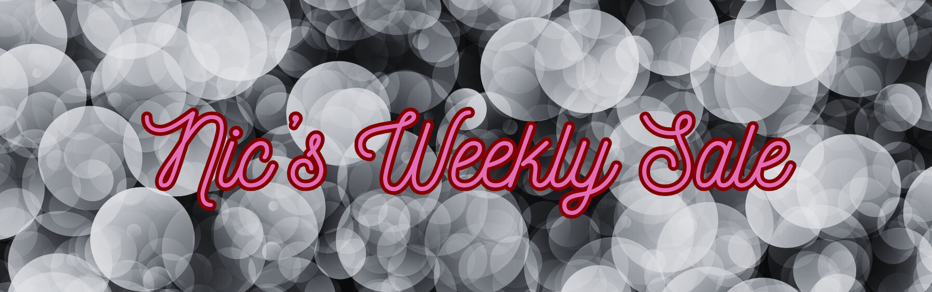 Nic's Weekly Sale