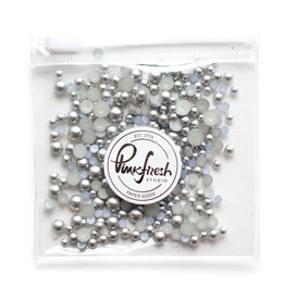 PINKFRESH STUDIO Metallic Pearls - Matte Silver