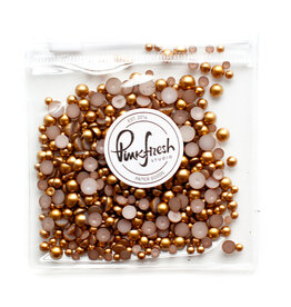 PINKFRESH STUDIO Metallic Pearls - Matte Gold