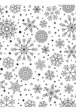 Spellbinders Snowfall Shimmer - Press Plate