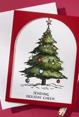 Spellbinders Betterpress Twinkle Bright Tree - Press Plate