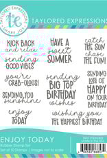 Taylored Expressions Enjoy Today - Stamp