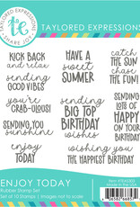 Taylored Expressions Enjoy Today - Stamps