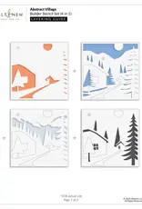 ALTENEW Abstract Village - Builder Stencils (4 in 1)