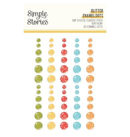 Simple Stories Say Cheese Classic Pooh Birthday - Glitter Enamel Dots