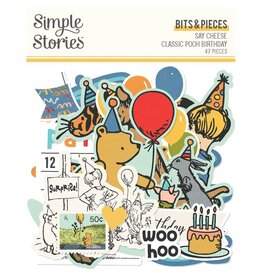 Simple Stories Say Cheese Classic Pooh Birthday - Bits & Pieces