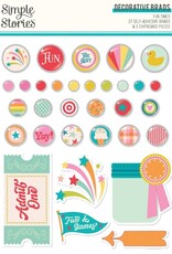 Simple Stories Fun Times - Decorative Brads