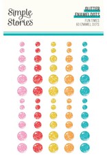 Simple Stories Fun Times - Glitter Enamel Dots