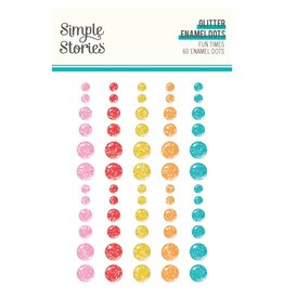 Simple Stories Fun Times - Glitter Enamel Dots