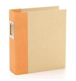 Simple Stories 6x8 Sn@p! Binder- Orange Limited Edition