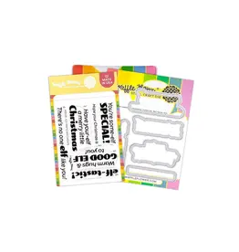 Waffle Flower Elf-tastic Sentiments - Stamp and Die