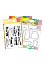 Waffle Flower A Moose-ing Sentiments - Stamps and Dies