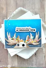 Waffle Flower A Moose-ing Sentiments - Stamps and Dies