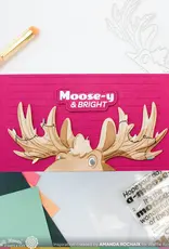 Waffle Flower A Moose-ing Sentiments - Stamps and Dies