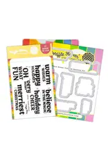 Waffle Flower Warm Wishes - Stamp and Die