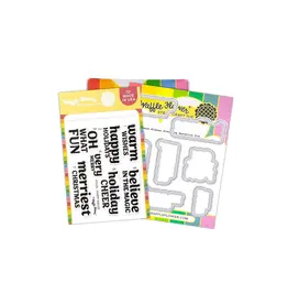 Waffle Flower Warm Wishes - Stamp and Die