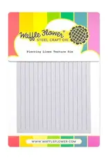 Waffle Flower Piercing Lines Texture - Die