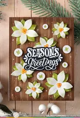 Waffle Flower Woodgrain Texture - Die