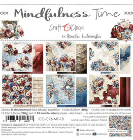 Craft O'Clock Mindfulness Time- 6x6 Paper Pad