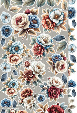 Craft O'Clock Mindfulness Time - Flowers & More ( 18 double sided paper 2x9)