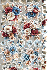 Craft O'Clock Mindfulness Time - Flowers & More ( 18 double sided paper 2x9)