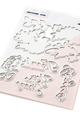 PINKFRESH STUDIO Happy for You Stamp, Die & stencil