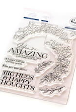 PINKFRESH STUDIO Circle Florals - Stamp, Die & stencil