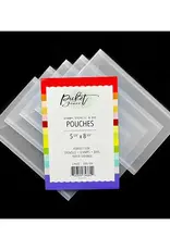 PICKET FENCE STUDIOS Stamp, stencil, die pouches (5 Pack)