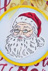 Crafter's Companion Retro Christmas Santa- Stamp & Die