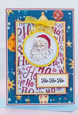 Crafter's Companion Retro Christmas Santa- Stamp & Die