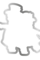 Crafter's Companion Retro Christmas Snowpeople - Stamp & Die