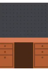 Honey Bee Lovely Layers : Pegboard and Desk - Honey Cuts