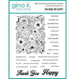 Gina K. Designs You Make Me Happy - Stamps