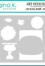 Gina K. Designs Life In Full Bloom -Stamp & Stencil