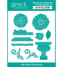 Gina K. Designs Life In Full Bloom -Stamp, Die & Stencil