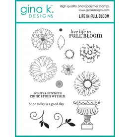 Gina K. Designs Life In Full Bloom - Stamp