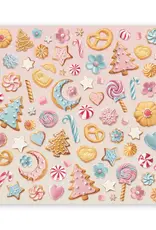 Stamperia Candy Christmas - 12x12 Single Sided Paper Pad