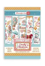 Stamperia Candy Christmas - Washi Sheets
