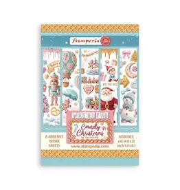 Stamperia Candy Christmas - Washi Sheets