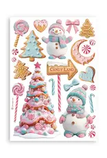 Stamperia Candy Christmas - Washi Sheets
