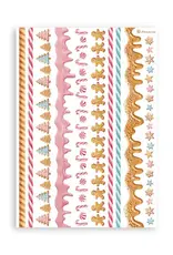 Stamperia Candy Christmas - Washi Sheets