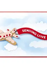 Spellbinders Gingerbread Plane & Banner - Dies