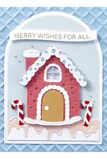 Spellbinders 3D Embossing Folder - Waffle Cone