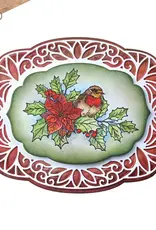 Elizabeth Craft Designs Festive Holly Sentiments - Stamp