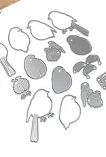 Elizabeth Craft Designs Festive Robin - Die