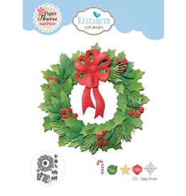 Elizabeth Craft Designs Holiday Wreath - Die